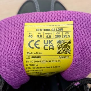 Zapato de seguridad con puntera mujer S3 MID, T 40