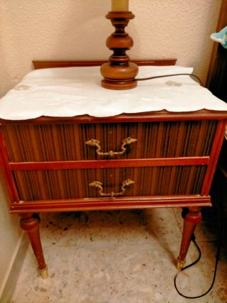 Dormitorio. Cama 120cm, Armario 130cm., somier, co