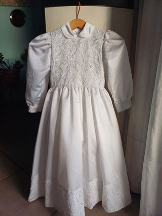 Abito bianco damigella nozze