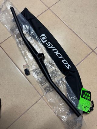 Guiador syncros hixon IC Sl 78mm carbono