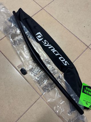 Guiador syncros hixon IC Sl 78mm carbono