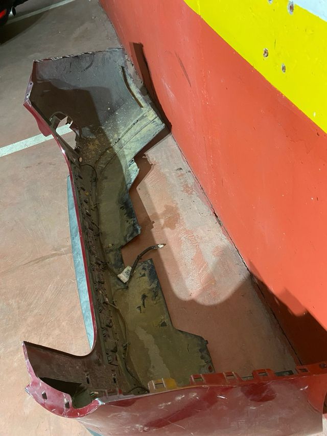 Paragolpes trasero fiat 500L