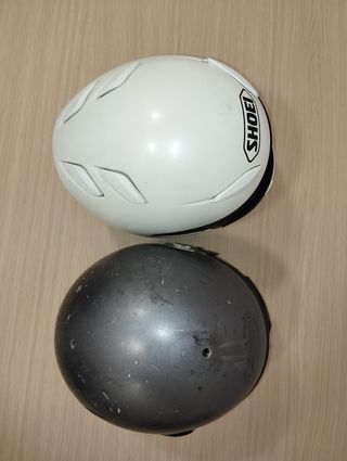Cascos Shoei XR-1100 y Arai Chaser
