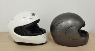 Cascos Shoei XR-1100 y Arai Chaser
