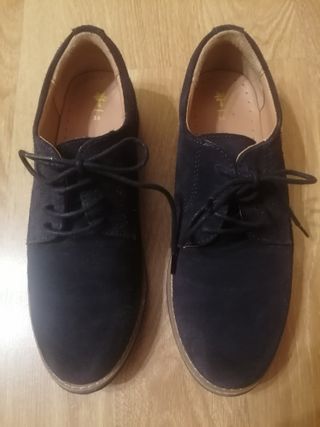 ZAPATOS CORDONES SERRAJE NIÑO TRAJE COMUNION
