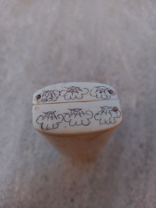 Scatola osso inciso - inizio '900