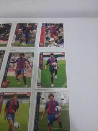 Cromos FC Barcelona 2004