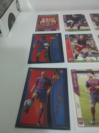 Cromos FC Barcelona 2004