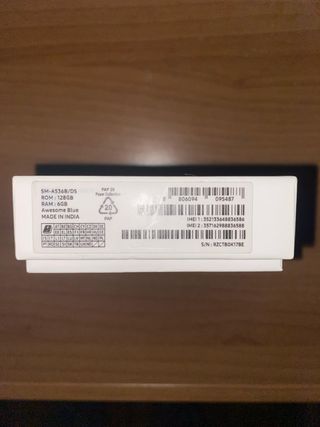 SAMSUNG GALAXY A53 /128gb-6gb RAM NUOVO+accessori
