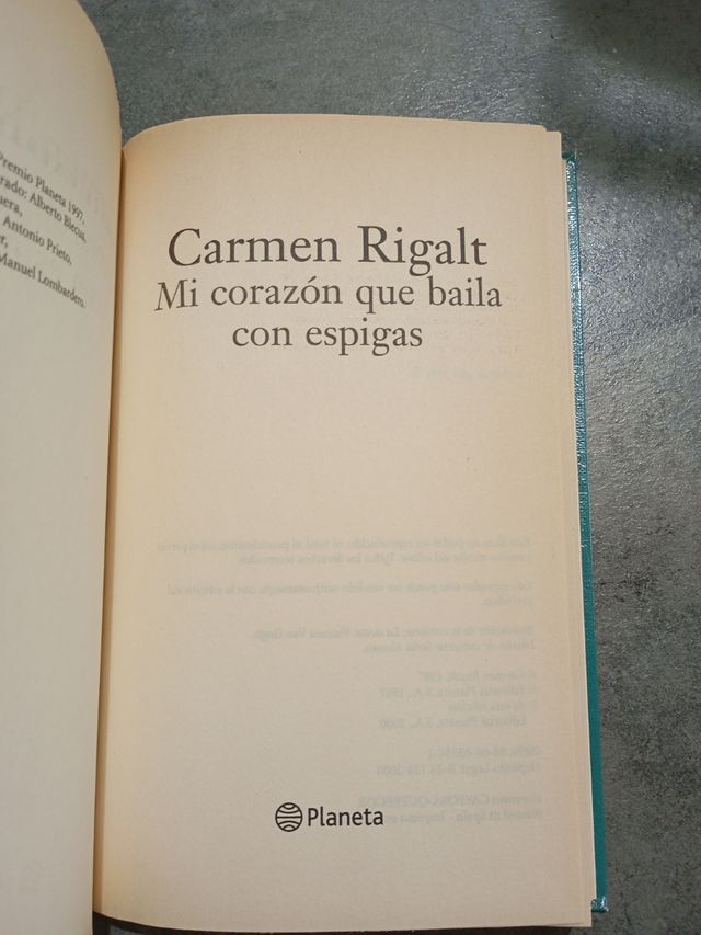 Mi corazón baila con espigas