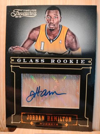 Cromo Jordan Hamilton #197 Rookie