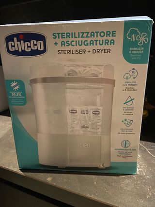 Esterilizador y Secado Biberones. Marca Chicco