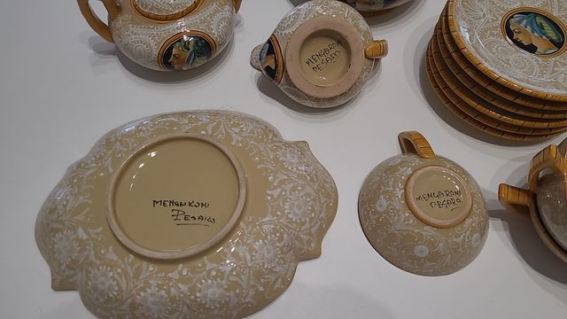 Servizio da tè Ceramiche Mengaroli Pesaro