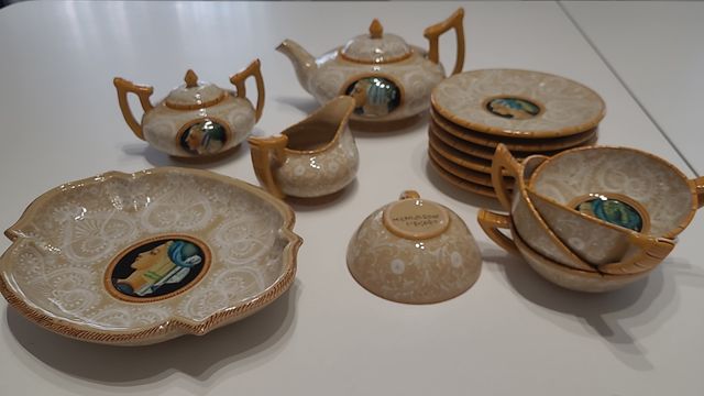 Servizio da tè Ceramiche Mengaroli Pesaro