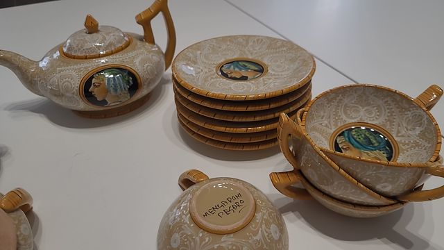 Servizio da tè Ceramiche Mengaroli Pesaro