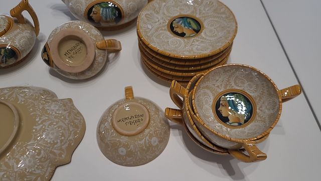 Servizio da tè Ceramiche Mengaroli Pesaro