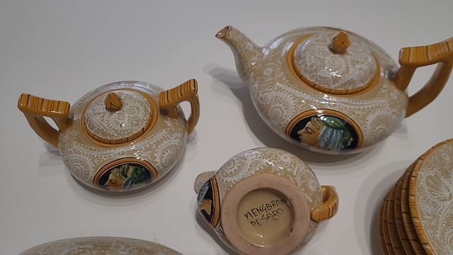 Servizio da tè Ceramiche Mengaroli Pesaro