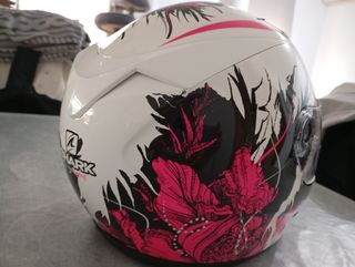 Casco moto Shark para mujer