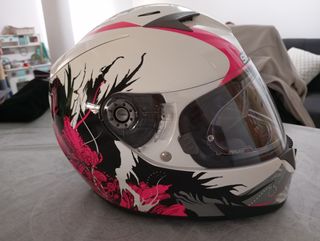 Casco moto Shark para mujer