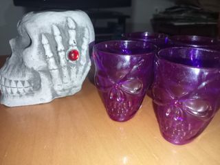 Mazzo di fiori secche Lunaria più vaso.