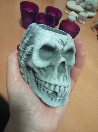 Mazzo di fiori secche Lunaria più vaso.