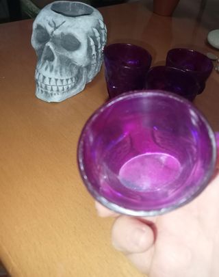 Mazzo di fiori secche Lunaria più vaso.