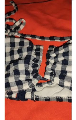 Bikini estampado Vichy L