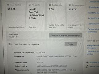 Torre ASUS gris - Ordenador sobremesa i5 7400