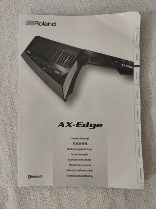 Keytar Roland AX-Edge + funda