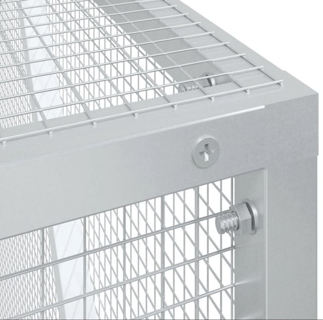 Pajarera para Exterior de Acero 102x208x108 cm