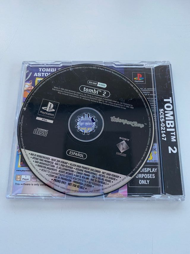 TOMBI 2 PS1 PROMO PRENSA