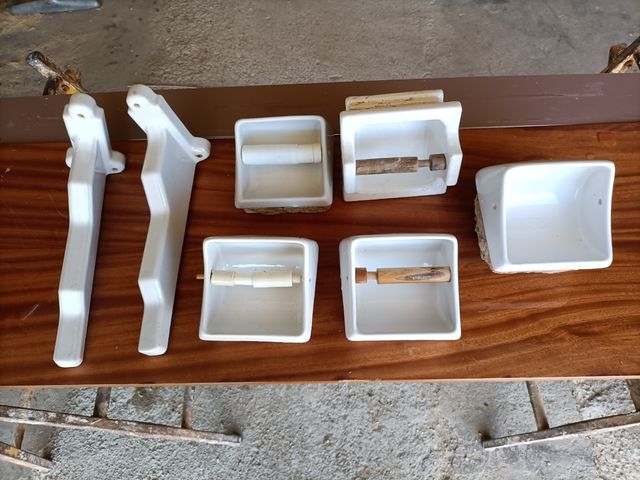 Accesorios baño antiguos