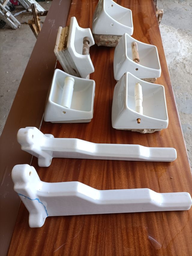 Accesorios baño antiguos