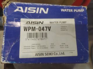 Bomba de Agua AISIN WPM-047V - Mitsubishi Montero.