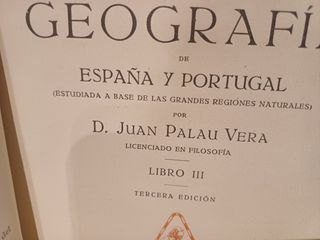 GEOGRAFIA España y Portugal,  libro 3