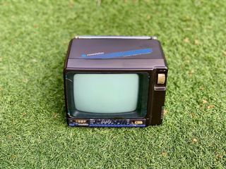 Television portatil antigua