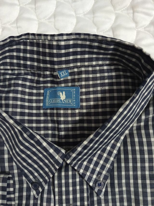 Camicia Classica New XXL a quadri