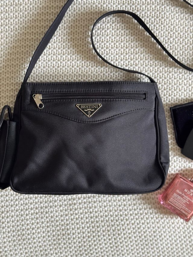 Borsa a tracolla come Prad in Nylon Look