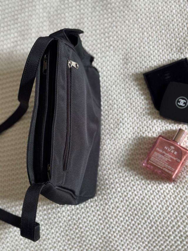 Borsa a tracolla come Prad in Nylon Look