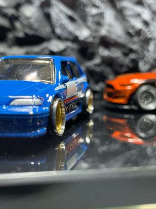 4 Llantas escala 1:64 con aro de aluminio