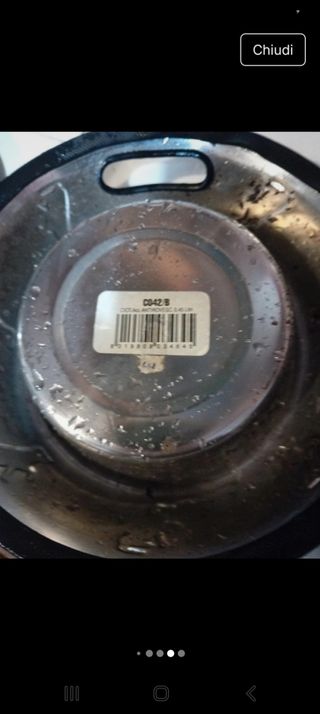 3 ciotole acciaio cani