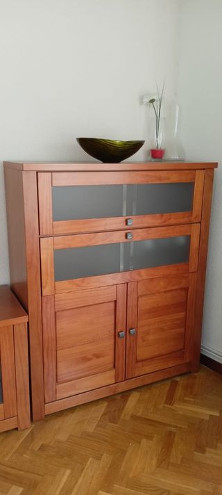 Mueble de TV y mueble de salón en conjunto 