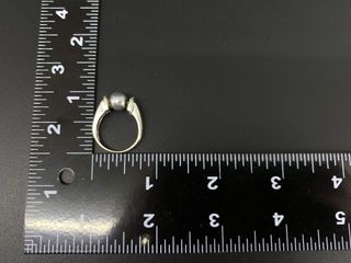 anillo oro 18k con piedra con circonita