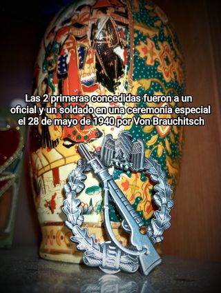 Medalla Asalto Infantería Alemana WWII