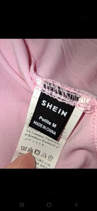 Vestido skater rosa nuevo