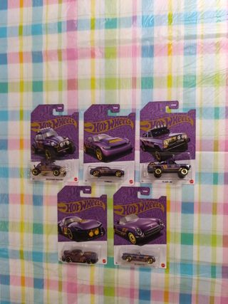 Hot Wheels 57 Aniversario - 6 coches
