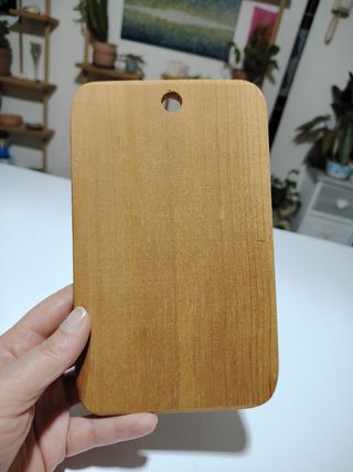 Tagliere legno marrone piccolo