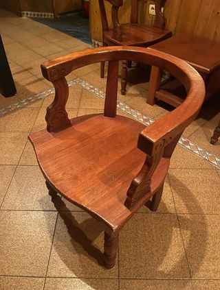 Sillas
madera