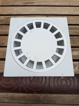 Sumidero plástico patio 25