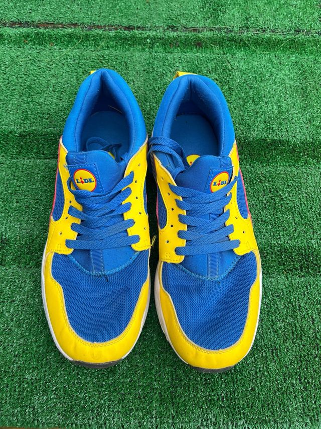 Zapatillas Lidl - Azul y Amarillo